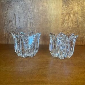 Vintage Crystal d’Adriana Candleholders